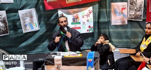 برپایی موکب سازمان دانش‌آموزی همراه با بسیج دانش‌آموزی در شهرستان فارسان