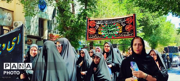هیئت علی‌اصغر میزبان عاشقان اهل‌بیت در مراسم عزاداری 
