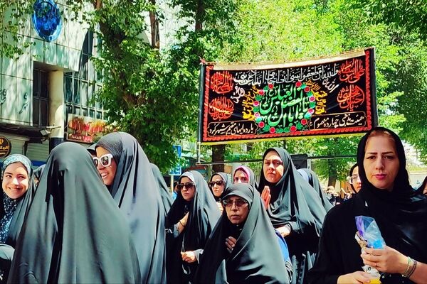 هیئت علی‌اصغر میزبان عاشقان اهل‌بیت در مراسم عزاداری 