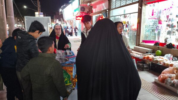 موکب مادرانه شنبه های ام البنینی در بازار  سرخس