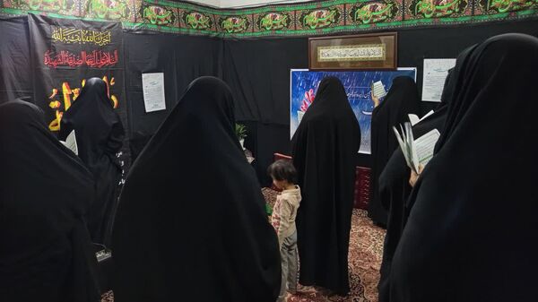  قرائت زیارت آل یاسین و دعای باران و استغاثه به امام زمان در فدافن