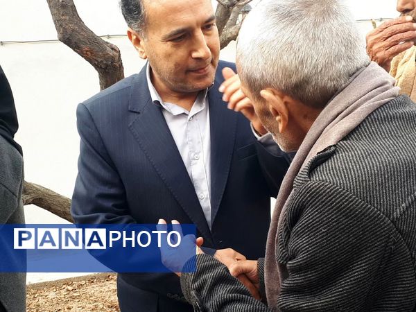 حضور سرپرست فرمانداری سملقان در خانه سالمندان این شهر