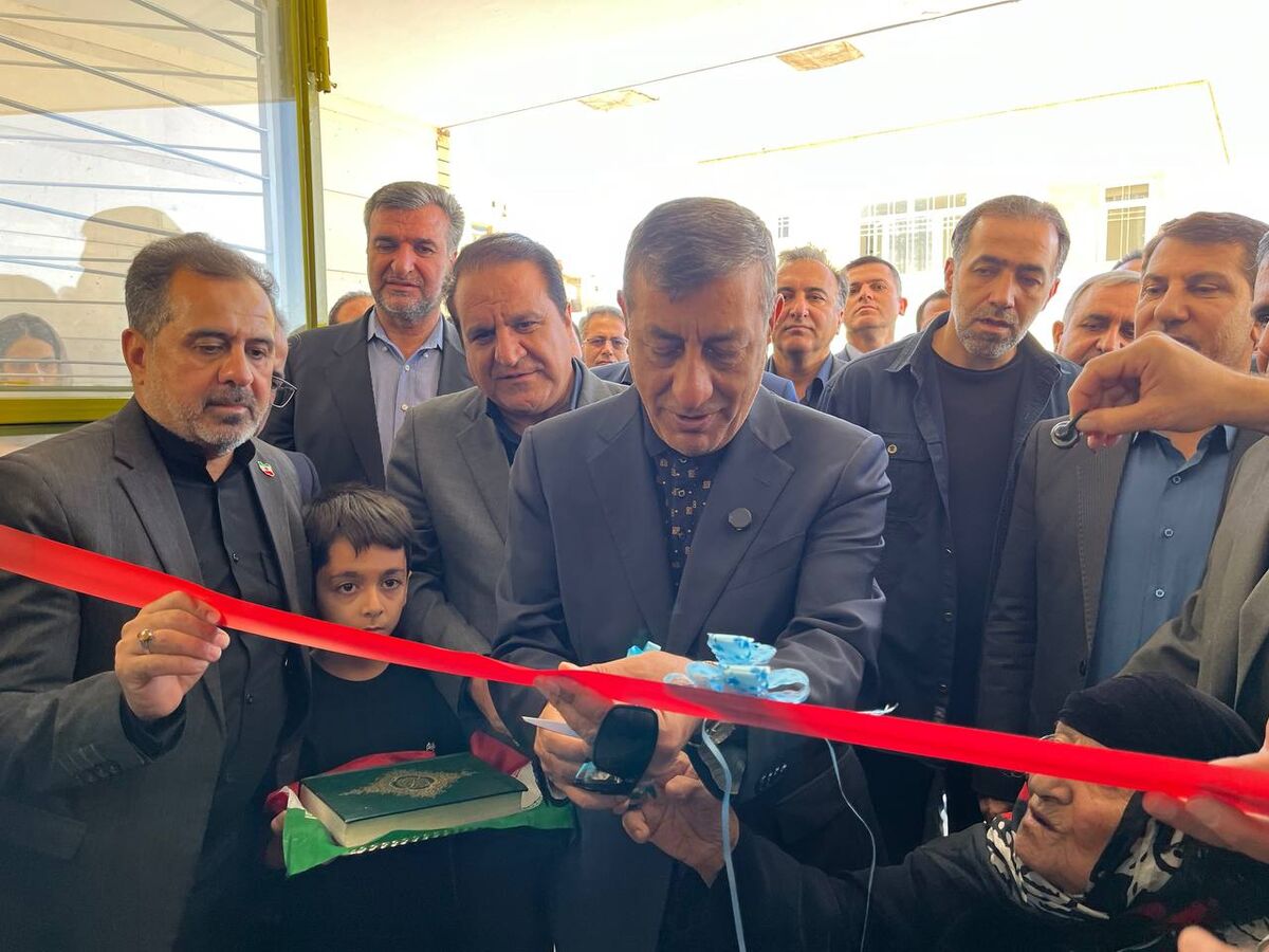 افتتاح مدرسه شهیدقاسم سلیمانی در ایلام با حضور معاون اجرایی رئیس‌جمهور