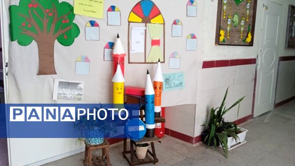 نوگلان کلاس اولی روستای فدافن ، اولین روز مدرسه را جشن گرفتند