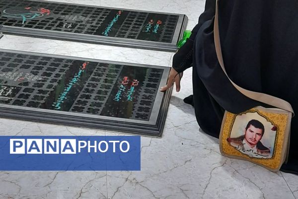 لحظات ناب در دیار نور، کنار شهدا 