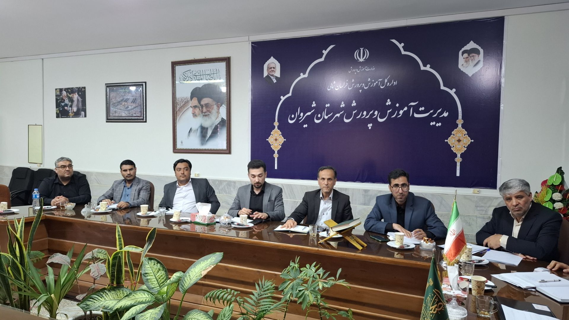بازدید استانی مدیرکل آموزش و پرورش خراسان شمالی از شیروان