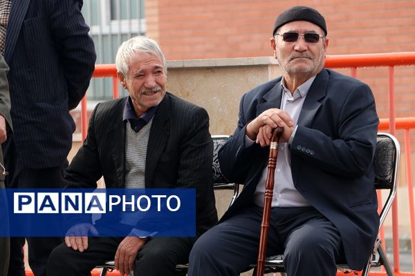 آیین افتتاح مدرسه ۱۴ کلاسه روستای خیرآباد