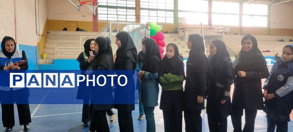 برگزاری مسابقه استعدادیابی دارت در اردوی تمشک دختران شهرستان شیروان