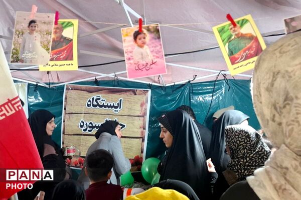 اجتماع با شکوه شهرستان ملارد در چهلم شهدای میناب