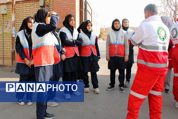 مانور سراسری زلزله و ایمنی در پردیس