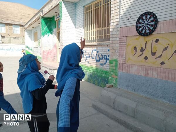  المپیاد ورزشی درون مدرسه ای آموزشگاه آیت الله نوری روستای مرزی سنگدیوار 