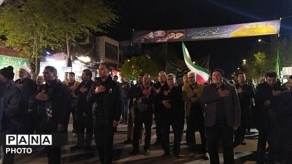 هیئت روستای رییسی  در چهل و یکمین شب از اجتماعات مردمی نیشابور