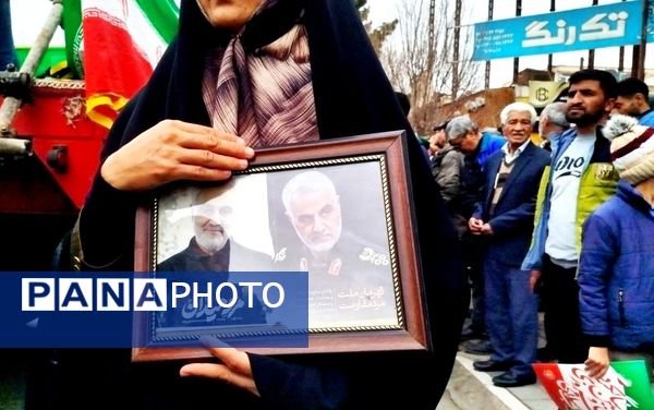 راهپیمایی یوم الله۲۲بهمن در شهرستان نیشابور 