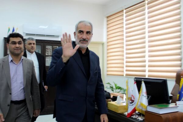 بازدید معاون قوه قضاییه و استاندار مازندران از ناحیه صنعتی گلوگاه 