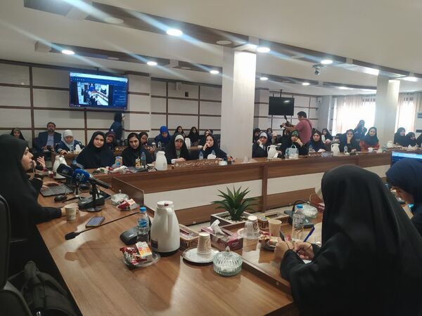 حضور خبرنگاران پانا استان قم در دوره آموزشی نوراوی مهر