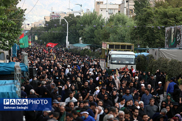 پیاده روی جاماندگان اربعین حسینی - تهران