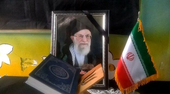 بزرگداشت شهادت رهبر معظم انقلاب در دبستان شریعتی فر