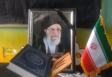 بزرگداشت شهادت رهبر معظم انقلاب در دبستان شریعتی فر