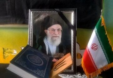 بزرگداشت شهادت رهبر معظم انقلاب در دبستان شریعتی فر