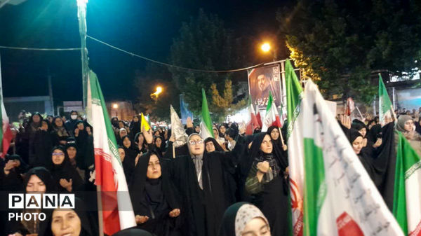 نود و نهمین تجمع اقتدار و ایستادگی در کوهدشت