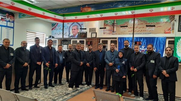 بازدید مدیر کل استان خراسان رضوی  از ستاد اسکان فرهنگیان ثامن 2