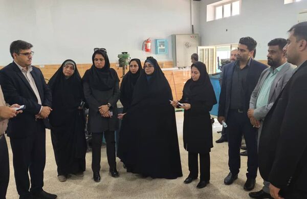 روز پرکار هیات استانداری در شرق هرمزگان