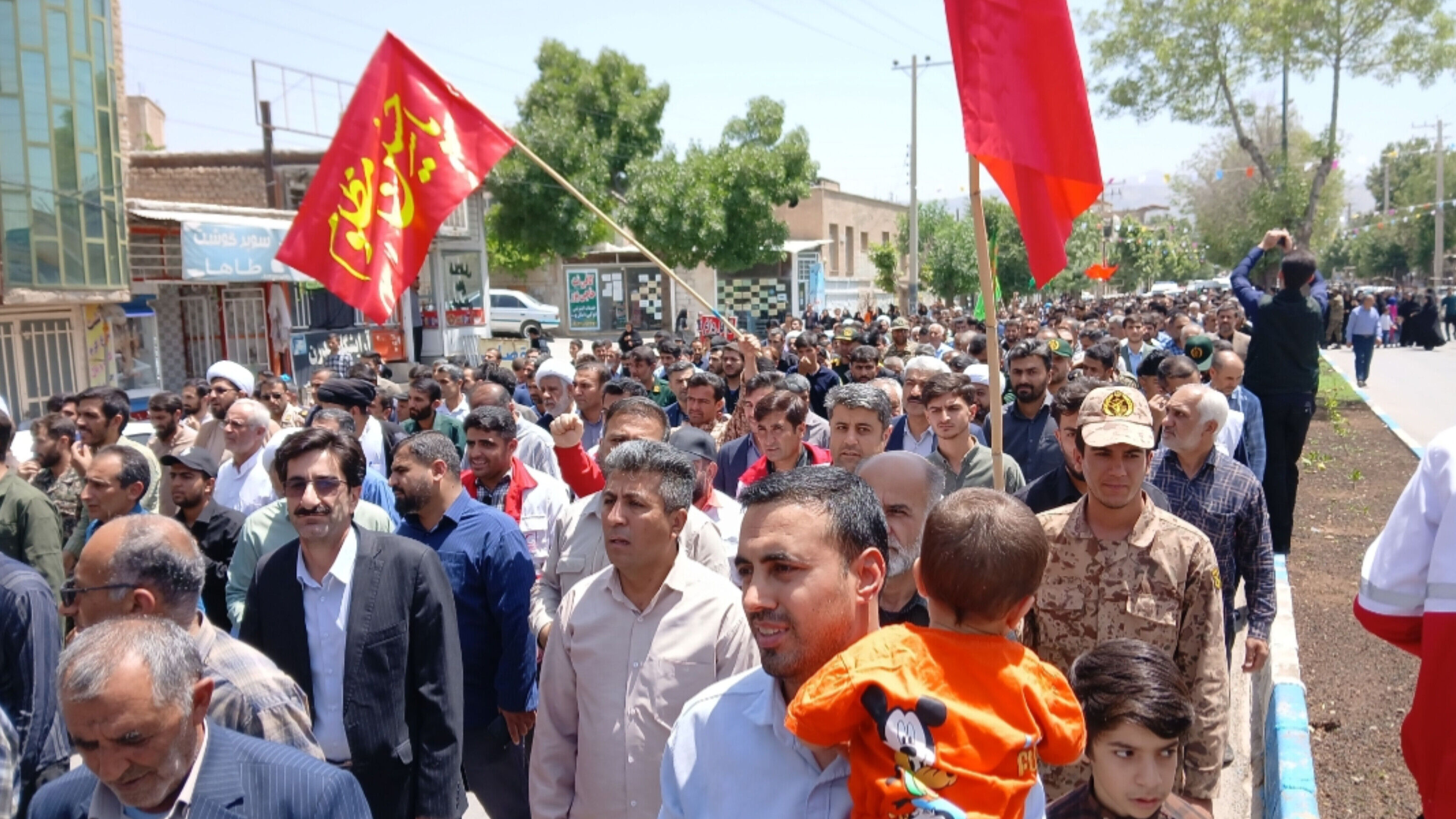 فریاد «مرگ بر اسرائیل» توسط مردم شهید پرور شهرستان لردگان طنین انداز شد