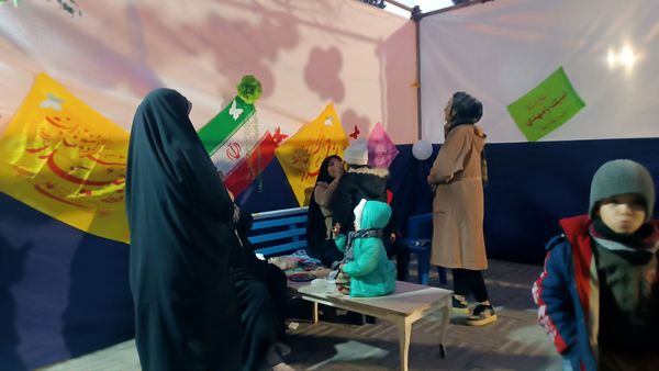 موکب های پذیرایی در جشن خیابانی مهر علوی کاشمر