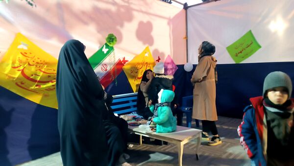 موکب های پذیرایی در جشن خیابانی مهر علوی کاشمر