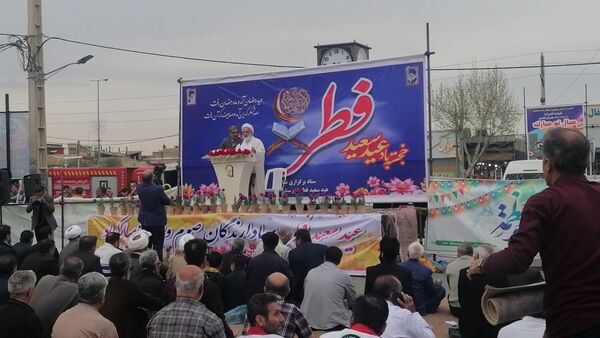  نماز عید فطر در شهرستان آبیک