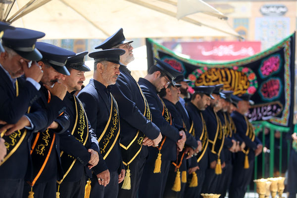 عزاداری سالروز شهادت امام جواد(ع) در حرم حضرت معصومه(س)