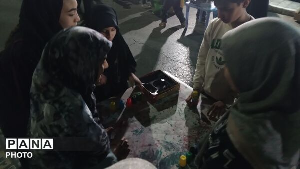 عزاداری امام حسین (ع)در صد و بیست و نهمین شب-۲