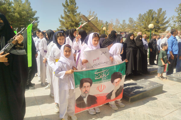 اجتماع باشکوه جان‌فدایان در شهر بهمن