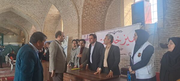 میز خدمت ادارات نیشابور در  اولین جمعه ی اسفند ماه 
