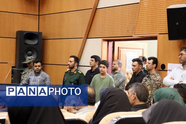 مراسم چهلم شهدای اقتدار در کوهدشت با حضور فرمانده سپاه حضرت ابوالفضل لرستان