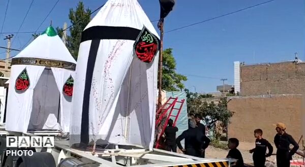 کاروان خودرویی خیمه گاه آل عبا در عزای سیدالشهدا(ع)