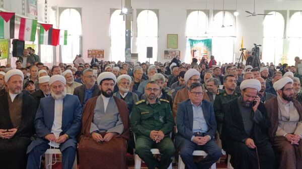 همایش میثاق بصیرت برادری و هفته مقاومت در مسجد قبا شهرستان بندرترکمن