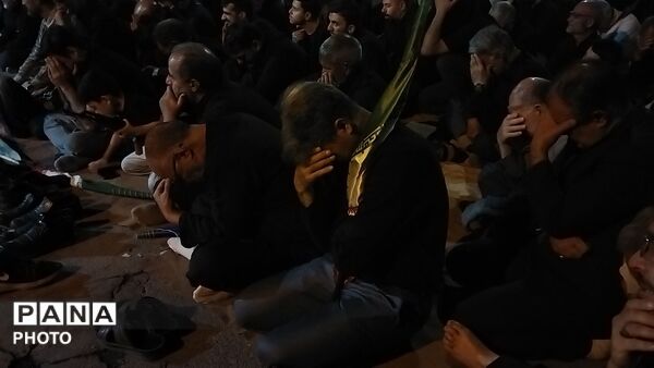 مراسم شب دوم محرم در بلوار فضل نیشابور-۱