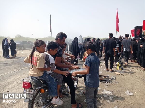 شکوه ارادت نسل نو در همایش پیاده‌روی «جاماندگان اربعین» روستای کنارترش