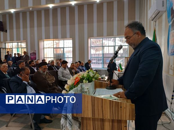 مراسم تودیع و معارفه مدیر آموزش و پرورش سربیشه 