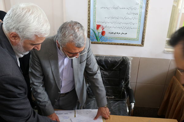 بازدید از کارگاه های کارآموزی- کارورزی در هنرستان بصیرت