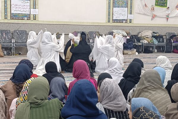 قرار آسمانی در اعتکاف نیشابور
