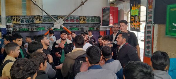  مراسم عزاداری وفات حضرت ام البنین در هنرستان محمودیه خیامی 11