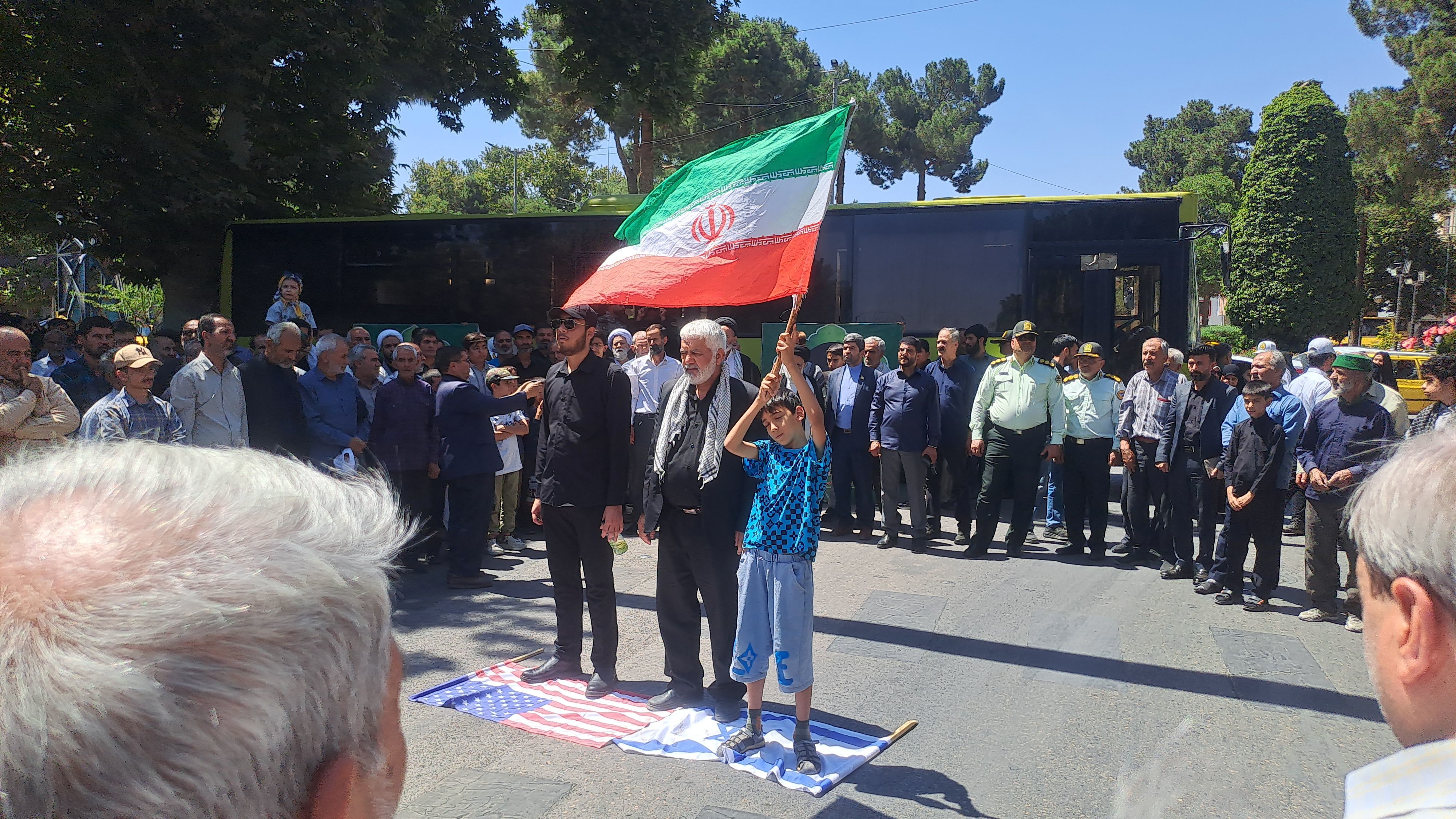 دومین راهپیمایی جمعه خشم در نیشابور 