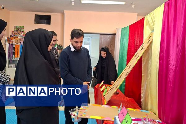 بازدید مسئولان آموزشی مقطع ابتدایی از طرح جابر بن حیان در دبستان ایمان