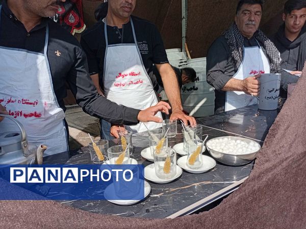 برپایی موکب اربعینی در خلیل آباد