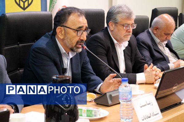 اتاق کنترل وضعیت ستاد انتخابات شهر مشهد