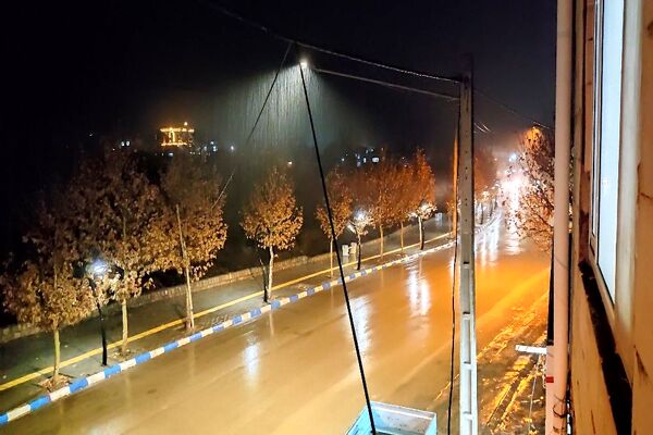 جلوه زمستانی طبیعت شهر بار نیشابور 