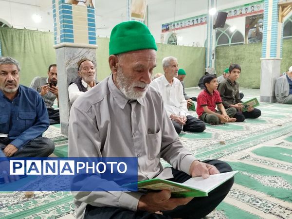 برگزاری مراسم اولین سالگرد شهادت خادم الرضا در شهر حسن آباد