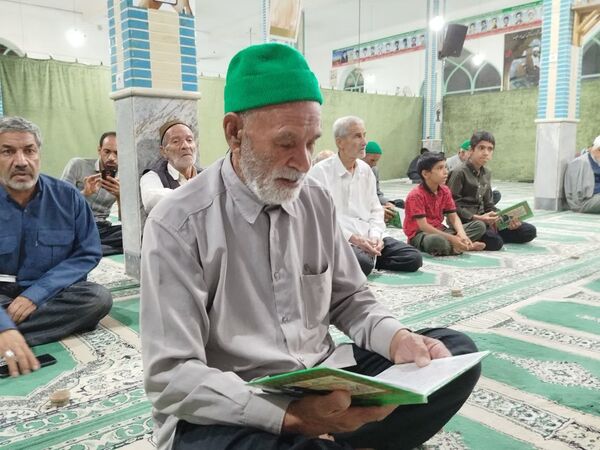برگزاری مراسم اولین سالگرد شهادت خادم الرضا در شهر حسن آباد